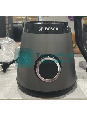 (Из ремонта, рабочий, гарантия 7 дней) Блендер стационарный Bosch MMB6172S серебристый, 1200 Вт, плавная регулировка
