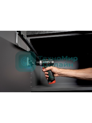 Дрель-шуруповерт Metabo PowerMaxx BS BL 12, 12 В, 2 Ач, 38 Нм, бесщеточный