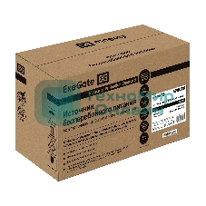 Источник бесперебойного питания ExeGate Power Smart ULB-1000.LCD.AVR.4C13.RJ.USB 1000VA/550W, LCD, AVR, 4*C13, RJ45/11,USB, черный
