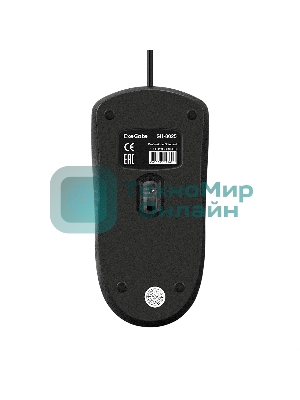 Мышь проводная ExeGate Professional Standard SH-8025 черный, 1000 dpi, USB, кнопки - 3