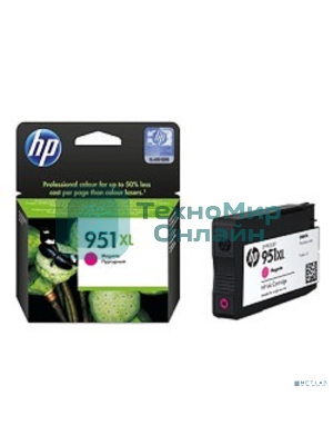 Картридж струйный HP №951XL CN047AE пурпурный для HP OJ Pro 8100/8600 (1500 стр.)