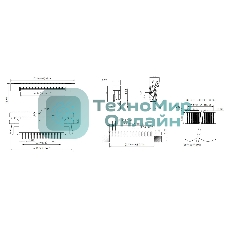 Разъем FPC Half Coverage Top Contact 0.8K-BS-6PWB 6 pin высота 2мм шаг 0,8мм