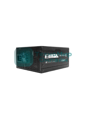 Блок питания Thermalright, 1350W 80+ Platinum (ATX, 3.0, PCIe 5.0, Full modular, 1x24(20+4)pin 600мм, 2xCPU 8(4+4)pin, 2xPCIe*2 8(6+2)pin, 2x12VHPWR PCIe 5.0 12+4pin 600мм, 6xSATA, 5xMOLEX4pin, Active, 120x120мм, 170x150x86мм, OPP, OVP, OTP, OCP, SCP, черный)