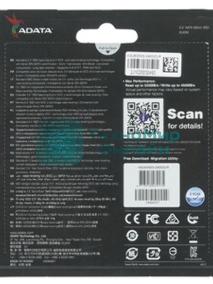 Накопитель SSD ADATA SU630, 240Gb, SATA III, 2.5