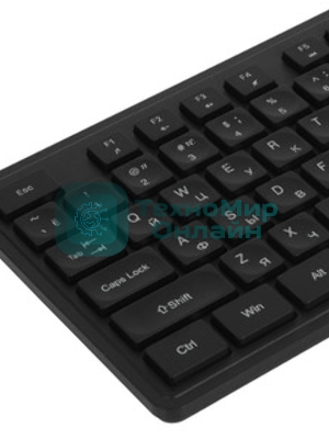Клавиатура Philips SPK6264 проводная, USB Type-A, чёрный