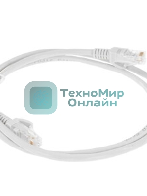 Патч-корд ExeGate EX286381RUS UTP-RJ45-RJ45-5e-1M-LSZH-GY, UTP, cat.5e, LSZH, 1м, серый
