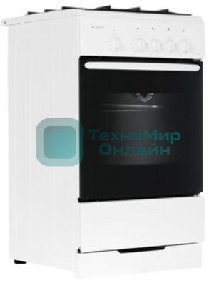 Плита газовая Gefest ПГ 3200-08 К33 белый, конфорок 4 шт, духовка 42 л, 50 см x 85 см x 53 см
