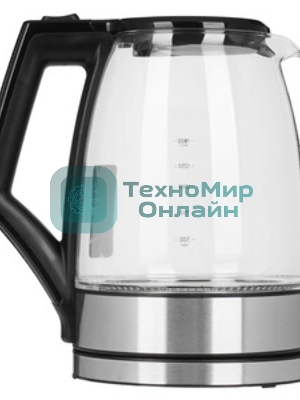 Чайник электрический Centek CT-0014 черный, 1.8л, 2200 Вт