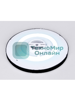 Потолочный светодиодный светильник Ambrella light FZ3050 BK черный IP44 24W+10W 6400+6400К D300*40 (Без ПДУ)