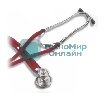 Стетоскоп механический B.Well WS-3 голов.:двухсторонняя красный