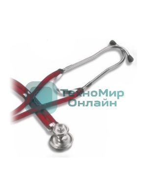 Стетоскоп механический B.Well WS-3 голов.:двухсторонняя красный
