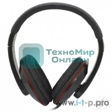 Проводные наушники Ritmix RH-525 черный, накладные, Jack 3.5 мм, складная конструкция