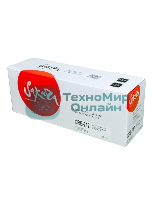 Картридж лазерный Sakura CRG712 для Canon LBP3010,LBP3100, черный, 1500 к.