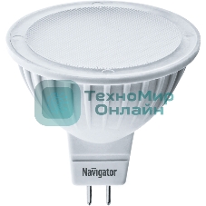 Лампа светодиодная Navigator NLL-MR16-7-230-4K-GU5.3 7Вт 4000К белый GU5.3 500лм 170-260В