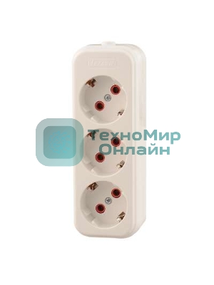 Колодка удлинителя 3-м с заземл. Lezard 720-0300-301