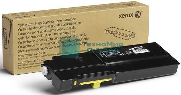 Картридж лазерный Xerox 106R03533 желтый для VersaLink C400/C405 8000 стр.(Channels)