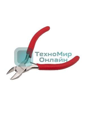 Кусачки для точных работ Rexant 115 мм никелированные, авторазжим, обливные рукоятки