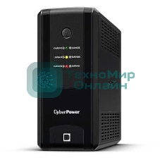 Источник бесперебойного питания UPS CyberPower UT1200EG Line-Interactive 1200VA/700W USB/RJ11/45/Dry Contact (4 EURO)