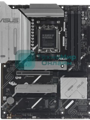 Материнская плата ASUS PRIME X870-P WIFI, AM5, AMD X870, 4xDDR5, 2xSATA, 4xM.2, 1xPCI-E 5.0 x16, 2xPCI-E 4.0 x1, 1xHDMI, 2xUSB-C, 1x 2.5Gb LAN, 4xUSB-A 3.2 Gen 1, 1xUSB-A 3.2 Gen 2, 4xUSB-A 2.0, 3x3.5 мм, 7.1, 1xWi-Fi 7, ATX