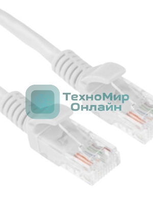 Патч-корд ExeGate EX286381RUS UTP-RJ45-RJ45-5e-1M-LSZH-GY, UTP, cat.5e, LSZH, 1м, серый