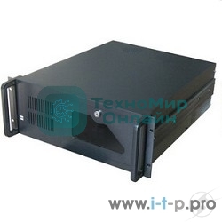 Корпус Procase B430-B-0 черный 4U глубина 450мм, внешн 3x5.25, внутр 8xHDD, MB 12