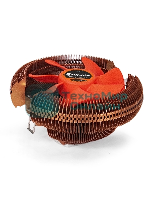 Кулер для процессора ExeGate EE90-PWM.Cu бронзовый, 90 мм, алюминий/медь, 2400 об/мин, 24 дБ, 4 pin, 80 Вт, 58 мм