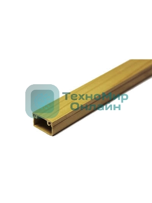 Кабель-канал 15х10 L2000 пластик с двойным замком сосна УралПак КК-3115010-200