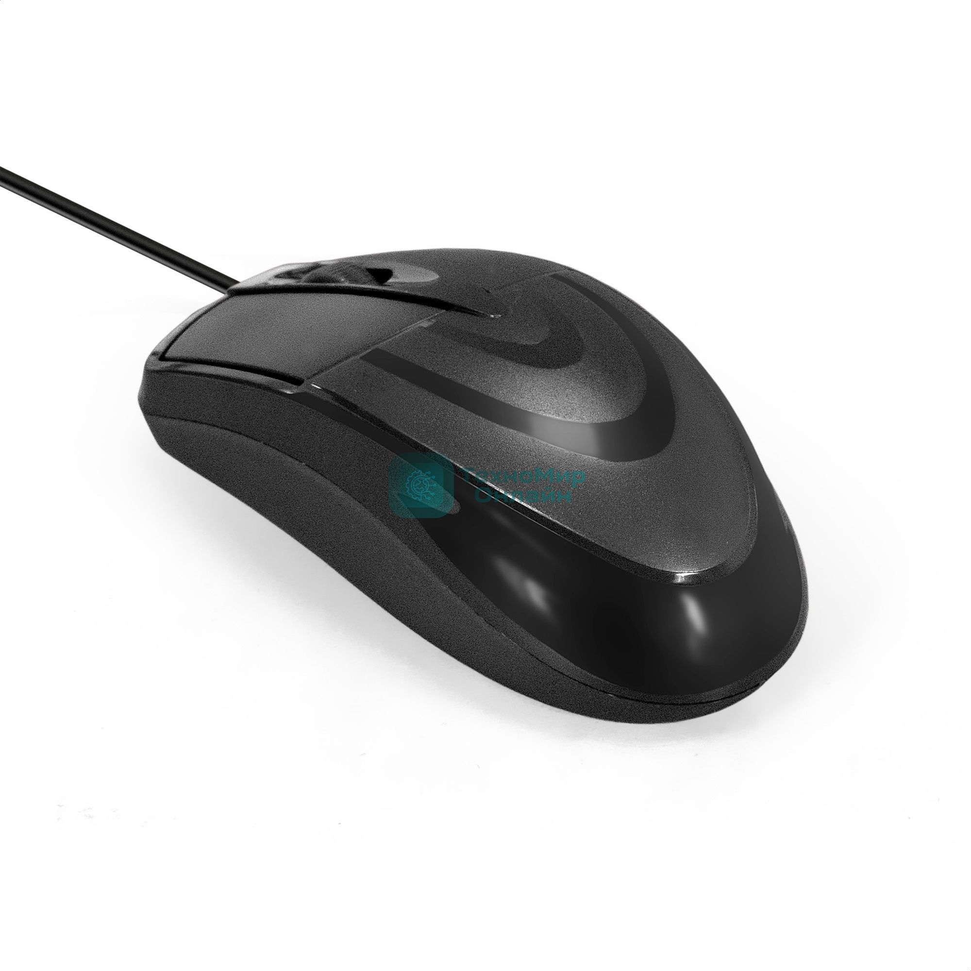 Мышь проводная ExeGate Professional Standard SH-8025 OEM черный, 1000 dpi, USB, кнопки - 3