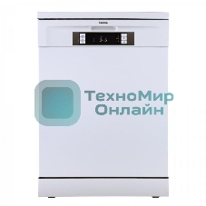 Посудомоечная машина Бирюса DWF-614/6 W, белый, 59.8 см, 14 компл., 49 дБ, класс A++