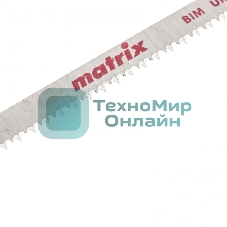 Полотна для электролобзика Matrix по дереву с покрыт.,3 шт.T101AIF,72x1,7мм,Bimetal