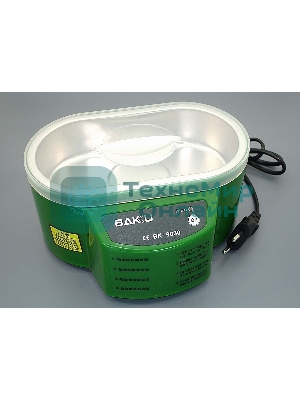 Ультразвуковая ванна BAKU BK-9030 зеленая, 0.6 л, 35 Вт