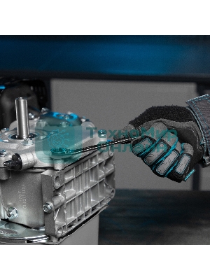 Набор ключей комбинированных с трещоткой Gross 8 - 19 мм, 7 шт., реверсивные, CrV