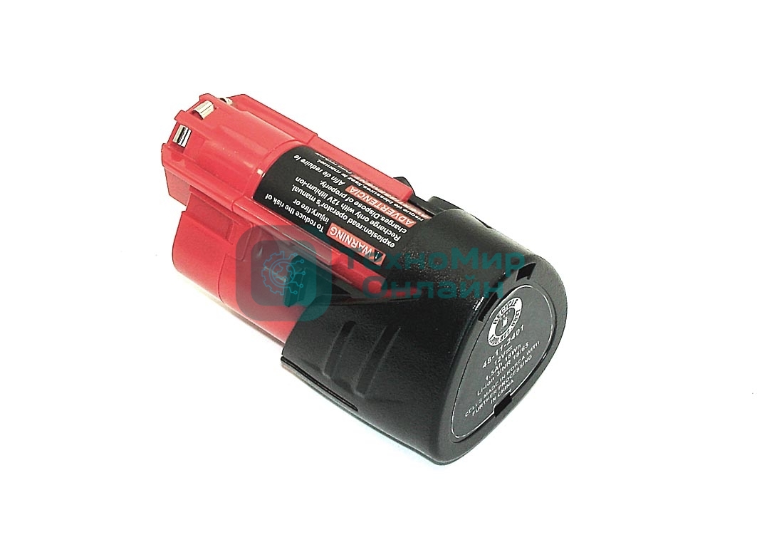 Аккумулятор для Milwaukee M12/M18 (p/n: 48-11-2401) 1.5Ah 12V Li-Ion