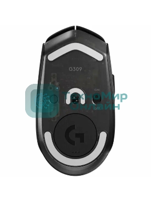 Мышь беспроводная Logitech G309 Lightspeed белый, 25600 dpi, радиоканал, Bluetooth, USB, кнопки - 6