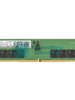 Оперативная память Samsung, DDR5, 32GB (1x32GB), 6400 MHz, CL52, без радиатора, RDIMM