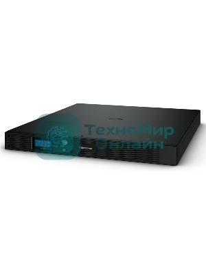 Источник бесперебойного питания CyberPower PR1000ELCDRT1U/1000 ВА/800 Вт/USB/RS-232/EPO/SNMPslot/6 x IEC 320 C13 (компьютерная)