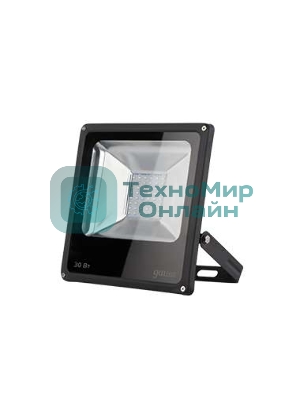 Прожектор светодиодный Gauss LED 30W IP65 6500К черный 1/10