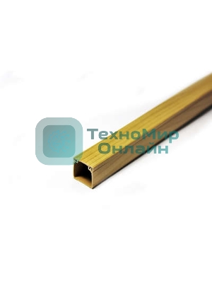 Кабель-канал 12х12 L2000 пластик с двойным замком сосна УралПак КК-3112012-200