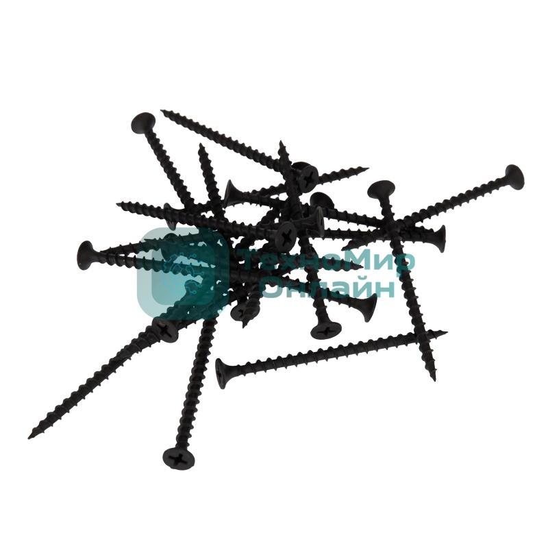 Саморез гипсокартон-дерево Kranz 3,8х65, пакет (500 шт/уп)