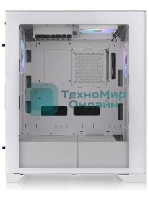 Компьютерный корпус Thermaltake CTE T500 TG ARGb белый без БП ATX 3x140мм 2xUSB 3.0 1xUSB3.1 audio bott PSU