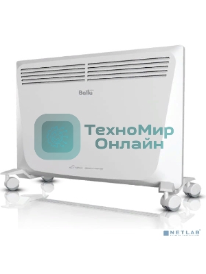 Конвектор электрический Ballu Enzo BEC/EZMR-500 белый, 500 Вт, 8 м2, термостат