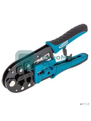 Клещи для обжима клемм Gross 17719RJ–45, 6P, 8P и RJ–11/12, 6P, 8P