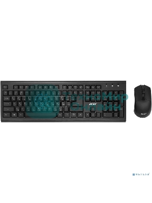 Комплект клавиатура+мышь Acer OKR120 беспроводной, USB, 1600 DPI, чёрный