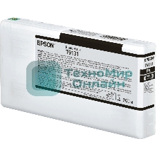 Картридж струйный Epson T9131 (C13T913100) фото черный (200 мл) для SureColor SC-P5000, SC-P5000V