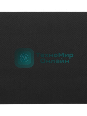 Коврик для мыши Gembird MP-BLACK, черный, размеры 250x200x2мм, полиэстер/резина