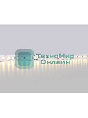 Светодиодная лента Ambrella light GS1301 2835 180Led/ 14.4W m/ 12V IP20 3000K/ 5000*8*1.2mm (2 конт.)