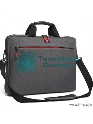 Сумка для ноутбука SUMDEX PON-201GY(Полиэстрсерый до 15,6