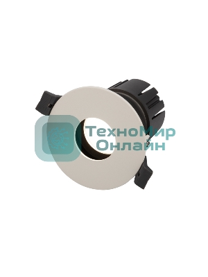 Светильник встраиваемый поворотный Rexant Horeca Dark Light с антиослепляющим эффектом 12 Вт 4000 К Ring LED WHITE