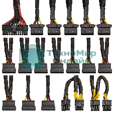 Блок питания серверный 1000W ExeGate ServerPRO-1000ADS (ATX, APFC, КПД 82% (80 PLUS), 2x8см fans, 24pin, 2x(4+