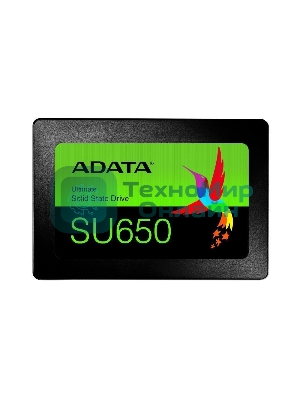 Накопитель SSD ADATA SU650, 512Gb, SATA III, 2.5
